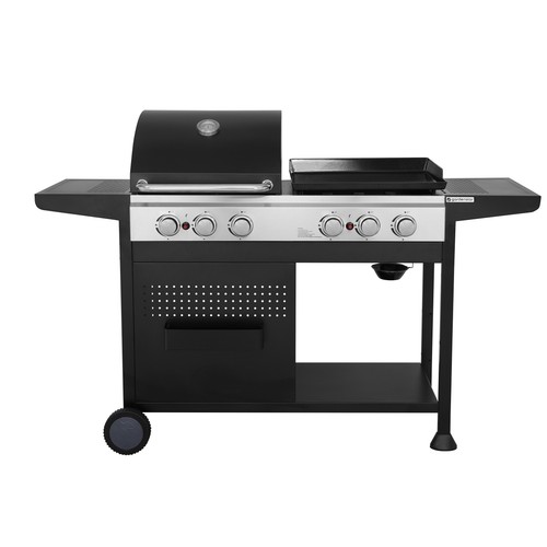 Barbacoa gas combo bbq y plancha, GARDENSTAR.