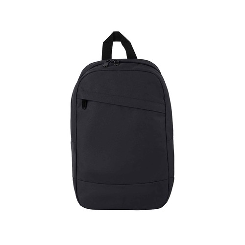 Mochila AUCHAN ESSENTIAL, talla S, 10L, color negro.