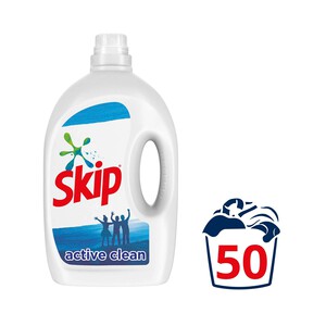 SKIP Detergente líquido SKIP ACTIVE CLEAN 50 lav.