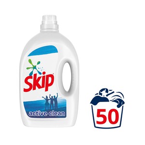 SKIP Detergente líquido SKIP ACTIVE CLEAN 50 lav.