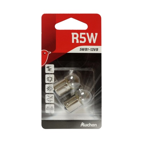 2 bombillas R5W, PRODUCTO ALCAMPO.