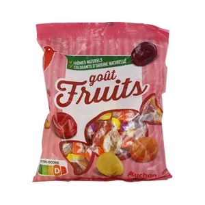 PRODUCTO ALCAMPO Caramelos de frutas 350 g.