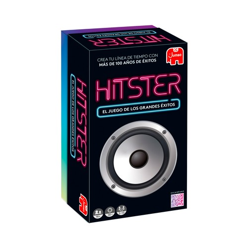 Hitster, juego de mesa musical +16 Años, JUMBO