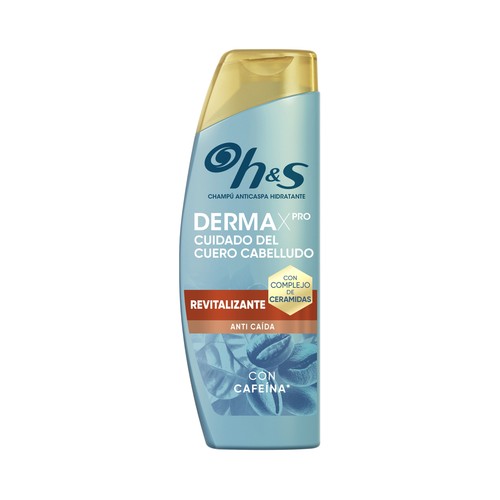 H&S Derma xpro Champú anticaspa revitalizante, para cuero cabelludo seco a muy seco 300 ml.