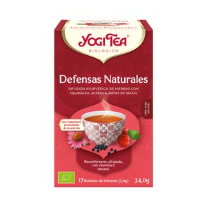 Yogi TEA Infusión para las Defensas Naturales BIO 17 Uds. 34 G.