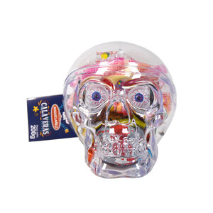 Imagen de MIGUELAÑEZ Caramelos surtidos Halloween, calavera cristal 200 g.