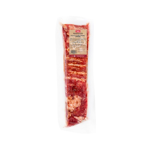 TELLO Costillas de cerdo adobadas al estilo americano.