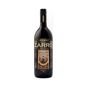 Zarro Vermouth Reserva Macerado en Barrica, Típico de Madrid Botella de 1 L. 1000 ML