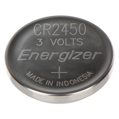 Pack de 2 pilas de botón de litio CR2450, 3V, ENERGIZER.
