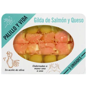 BOKEO Gilda de salmón y queso 130 gr.