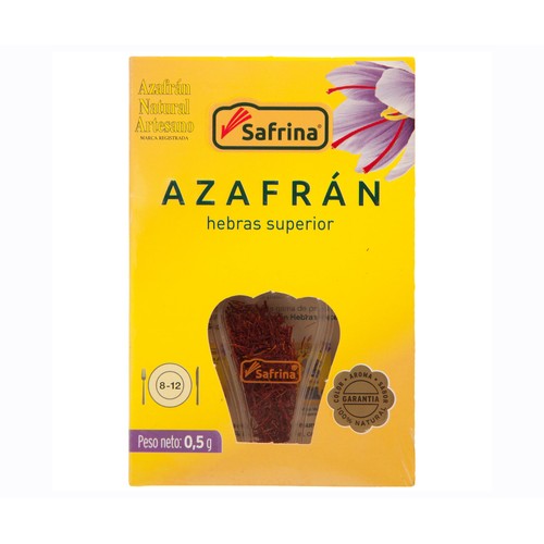 SAFRINA Azafrán en hebra 0,5 g.