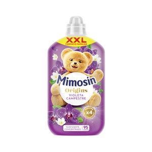 Imagen de MIMOSIN Origins Suavizante concentrado con aroma a violeta campestre 1710 ml, 95 lavados.