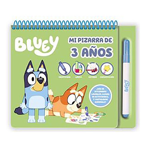 Mi pizarra 3 años Bluey.