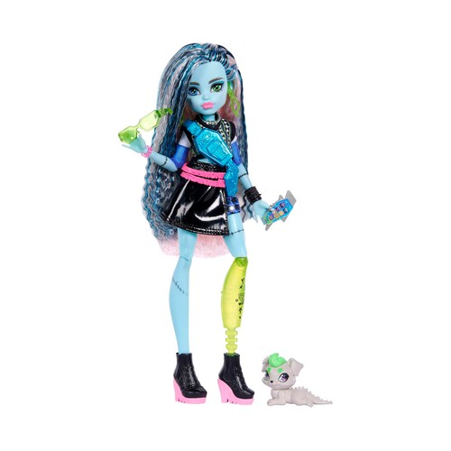 Frankie Stein muñeca con accesorios. MONSTER HIGH