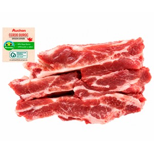 ALCAMPO CULTIVAMOS LO BUENO Tira de costillas de cerdo raza Duroc
