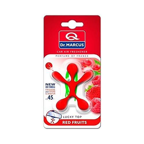 Ambientador auto lucky top frutos rojos. DR.MARCUS