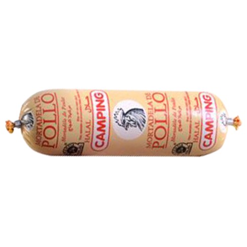 ARGAL Mortadela de pollo, con garantia Halal ARGAL 400 g.