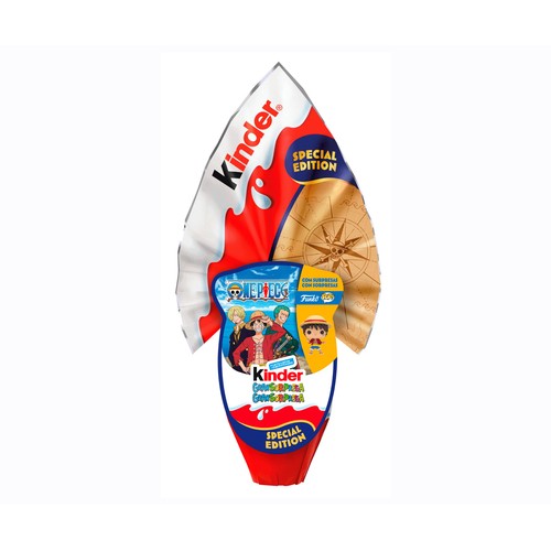 KINDER Huevo de pascua sorpresa one piece 220 g.