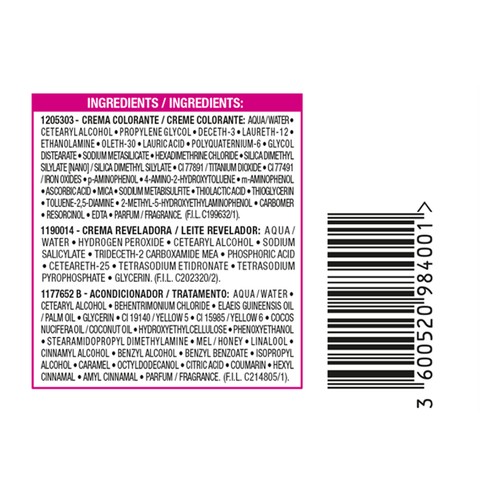 L´ORÉAL PARIS Casting créme gloss Baño de color tono 834 Rubio ámbar.