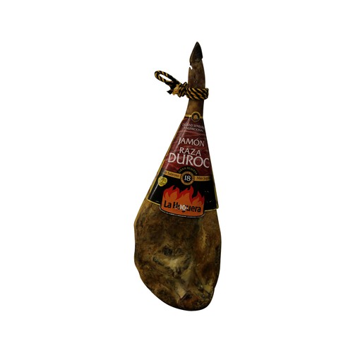LA HOGUERA Jamón curado gran reserva raza Duroc LA HOGUERA pieza de 7 kilos (peso aproximado).