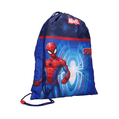 Mochila deportiva con cuerdas Spiderman. SPIDERMAN