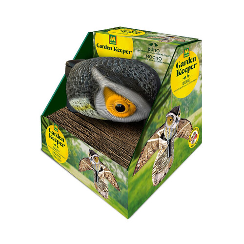 Buho espantapájaros con rotación 360 grados para disuadir, MASSÓ.