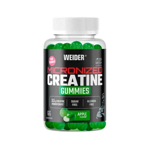 WEIDER Gummies creatina micronizada 66 gominolas 198 g.