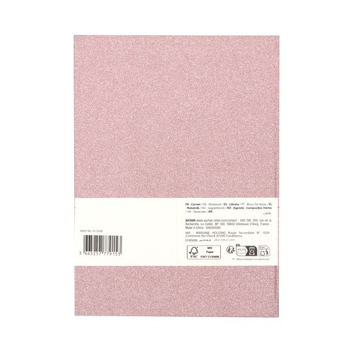 Cuaderno A5 1 raya horizontal 96 hojas Carrusel. ALCAMPO