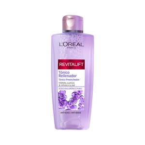 L´ORÉAL PARIS Tónico rellenador con acción antiedad y ácido Hialurónico puro L´ORÉAL PARIS Revitalift 200 ml.