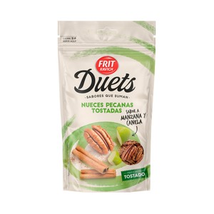 Imagen de FRIT RAVICH DUETS Nueces pecanas tostadas con sabor a manzana y canela 80g