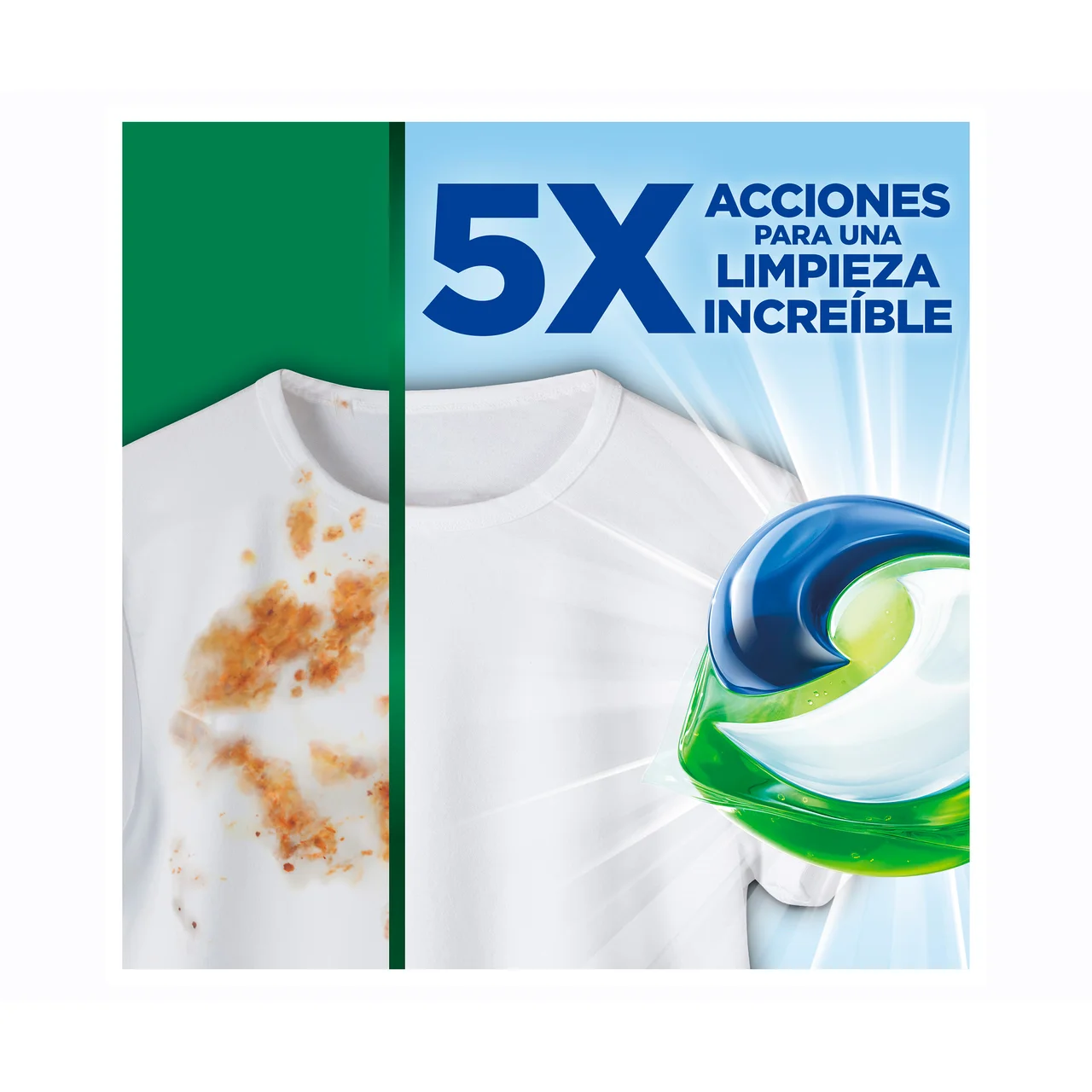 ARIEL Detergente en cápsulas original 44 DS