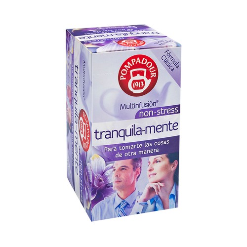 Multinfusión non stress POMPADOUR 20 uds. 34 gr,