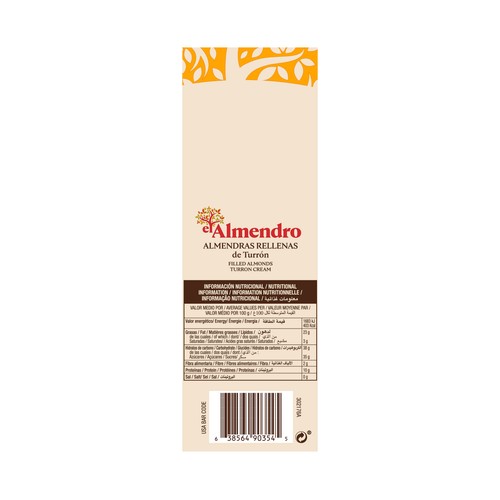 EL ALMENDRO Almendras rellenas 150 g.