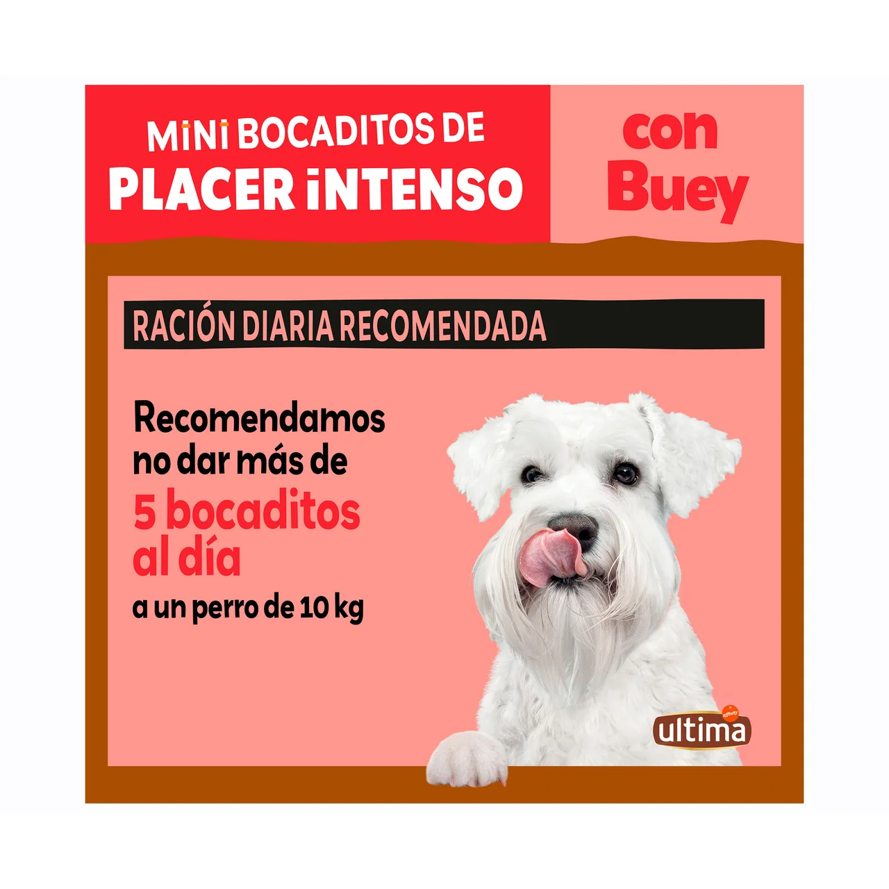 Snack perro mini bocaditos intensos ternera 40 gr.
