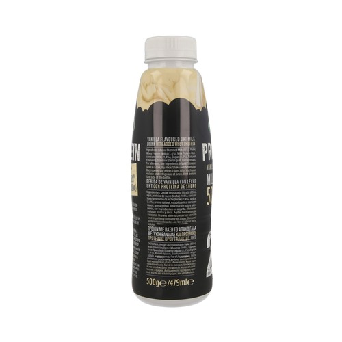 ARLA Batido de vainilla bajo en azúcar y con alto contenido en proteínas 470 ml.