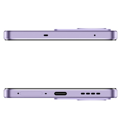 Smartphone REALME 14T 5G, 6,72" (17,018cm), 256GB + 8GB RAM color morado.
