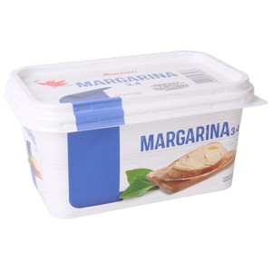 Imagen de AUCHAN Tarrina de margarina vegetal 3/4 500 g. Producto Alcampo