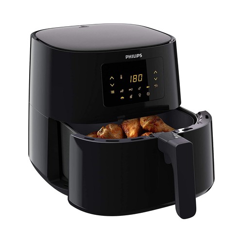 Freidora sin aceite PHILIPS Essential Airfryer XL HD9270/70, 2000W, capacidad 6,2L, 7 modos, pantalla táctil.