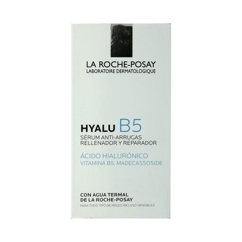 LA ROCHE POSAY Sérum anti arrugas con ácido hialurónico y vitamina B5, para todo tipo de pieles LA ROCHE POSAY Hyalu B5.