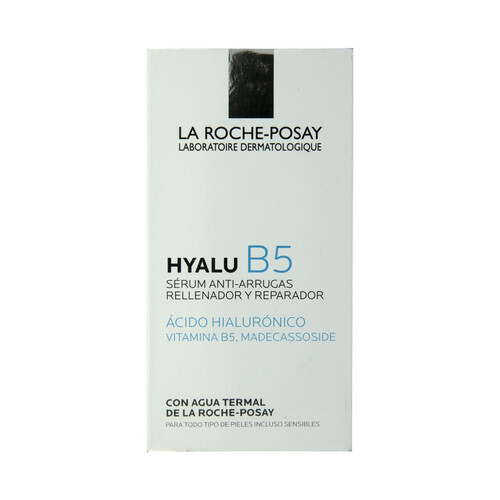 Sérum anti arrugas con ácido hialurónico y vitamina B5, para todo tipo de pieles LA ROCHE POSAY Hyalu B5.
