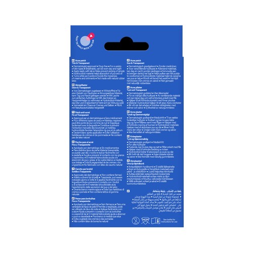 NEXCARE Parches para el acné, finos y transparentes 15 uds.