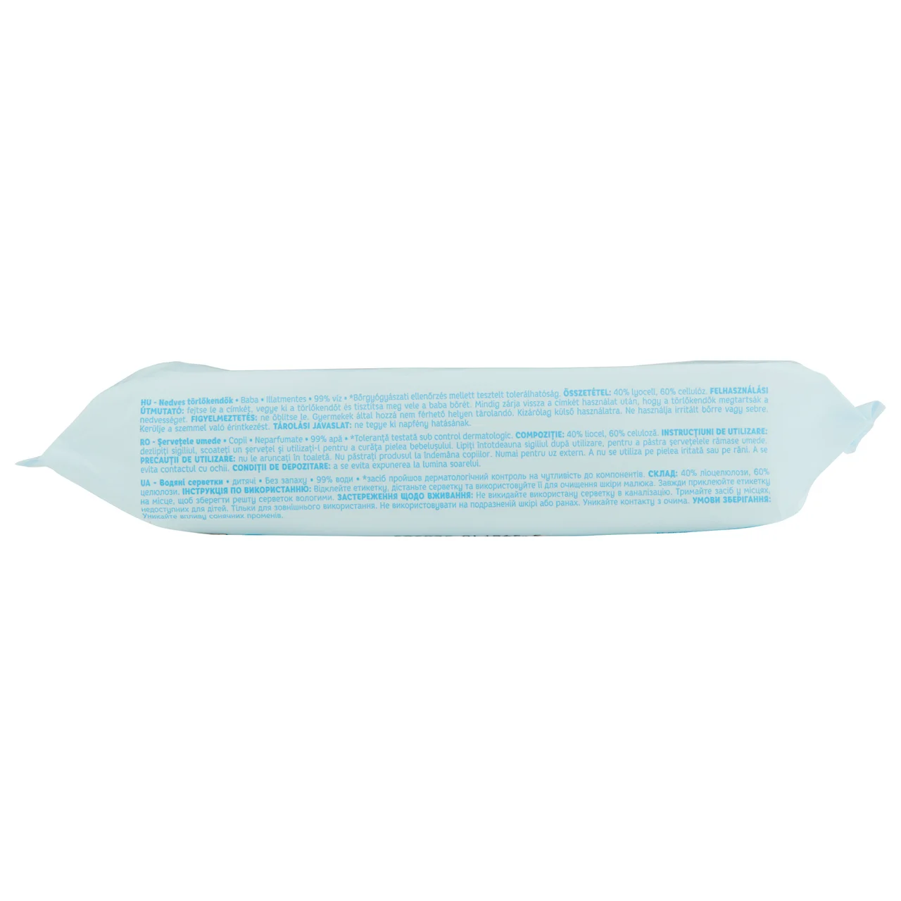 PRODUCTO ALCAMPO Baby Toallitas húmedas para bebé con un 99% de agua 64 uds.