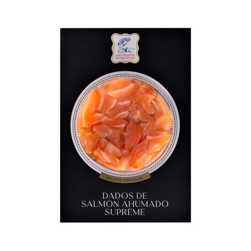 AHUMADOS DOMINGUEZ Dados de salmón ahumado supreme 95 g. 