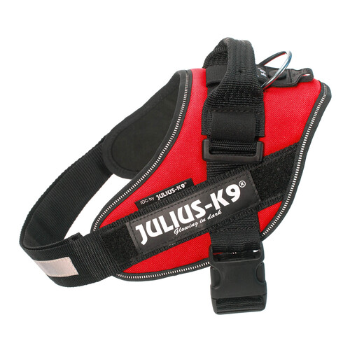 JULIUS K9 Arnés regulable para perros con reflectante color rojo JULIUS K9 talla 0 (14-25 kg) 1 ud.