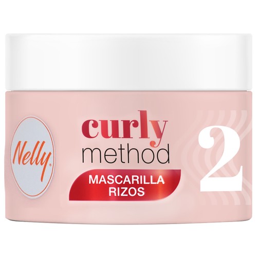 NELLY Curly method Mascarilla capilar para cabellos rizados 300 ml.