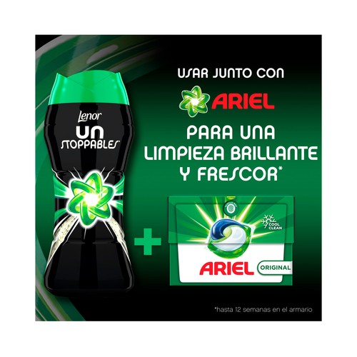 ARIEL Perlas lenor unstoppables 195 gr. 16 ds.