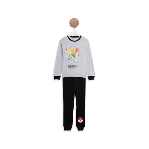 Pijama de algodón niño POKÉMON, talla 12.