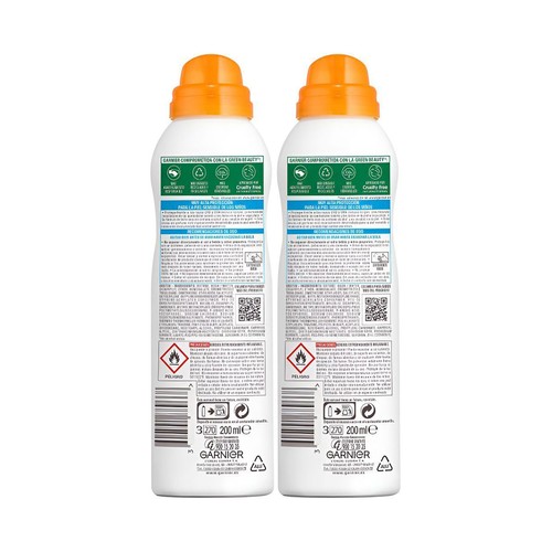 DELIAL Sensitive advanced niños Protector solar bruma con FPS 50+ (muy alto), especial niños 2 x 150 ml.