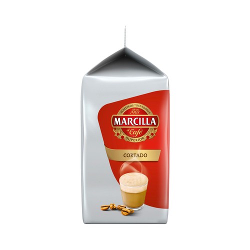 TASSIMO MARCILLA Café en cápsulas cortado cremoso 16 uds..