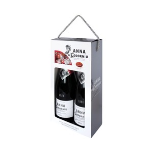 Imagen de ANNA DE CODORNIU 1551 Cava brut + bombones lindor 2 x 75 cl